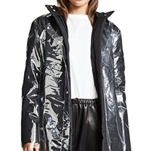 PASKAL Puffer Vinyl Coat - Black, M